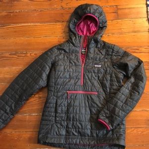 Patagonia quarter zip nano puff